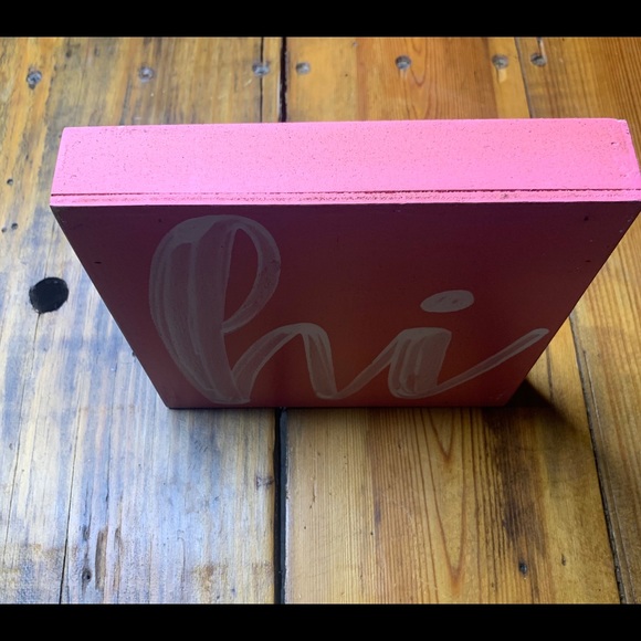 NWOT Little Red Porch hand painted sign - Picture 2 of 2